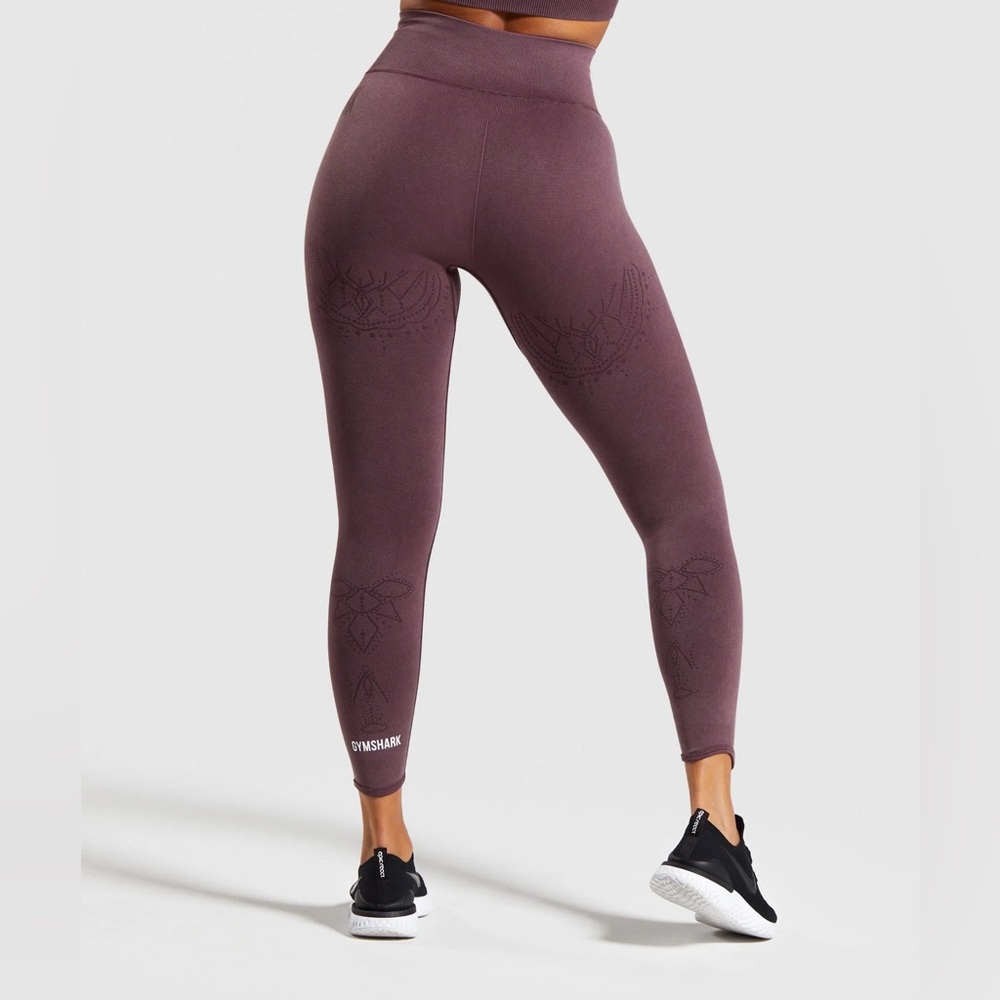 Gymshark Women’s Berry Studio Leggings / Size Medium